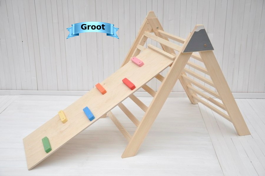 Baby's gym Bergbeklimmer gymnastiek voor peuter klauter activiteiten biedt eindeloze mogelijkheden en nodigt uit tot open spel voor kleuter fitness in huis.