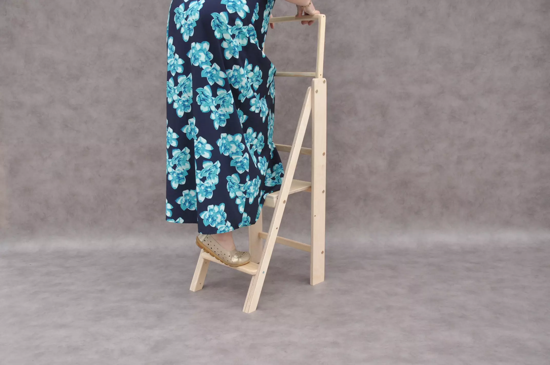 Authentiek Barin Toys Slim opstapkrukje gebruikt door volwassene 95 kg.