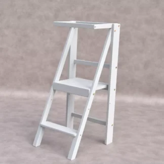 Slim leertoren van BarinToys - compacte Montessori leertoren inklapbaar houten opstapje van het merk Barin Toys. Beste prijzen voor de slankste leertoren met gratis bezorging.