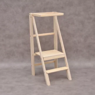 Authentieke Slim leertoren - duidelijke waarde van de natuurlijke materialen en slim ontwerp.