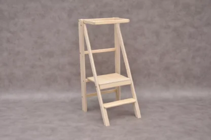 Authentieke Slim leertoren - duidelijke waarde van de natuurlijke materialen en slim ontwerp.