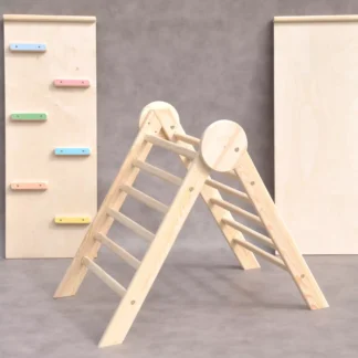 Montessori klimrek Houten Cirkel van Barin Toys - open ended kinderspeelgoed & peuter en kleuter verjaardagscadeau online te bestellen met gratis verzending van BarinToys.nl speelgoedwinkel.